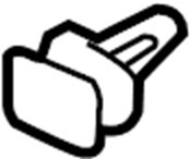 Пружинный зажим
 VAG 6E0837732