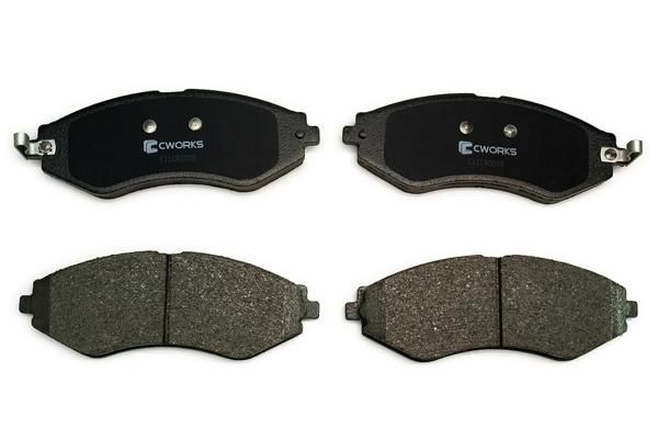 Комплект тормозных колодок, дисковый тормоз CWORKS C11CR0008