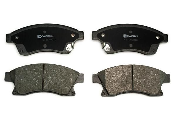 Комплект тормозных колодок, дисковый тормоз CWORKS C11CR0010