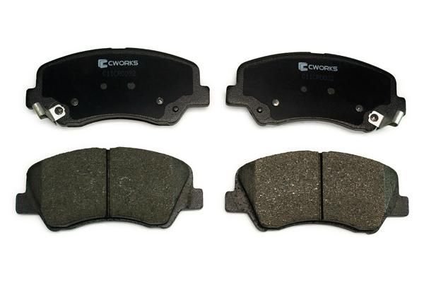 Комплект тормозных колодок, дисковый тормоз CWORKS C11CR0032