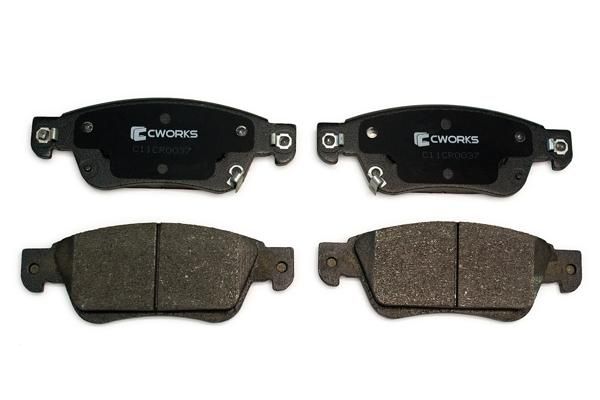 Комплект тормозных колодок, дисковый тормоз CWORKS C11CR0037