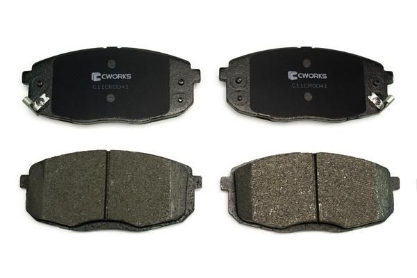 Комплект тормозных колодок, дисковый тормоз CWORKS C11CR0041