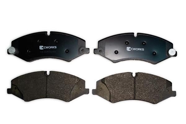 Комплект тормозных колодок, дисковый тормоз CWORKS C11CR0045
