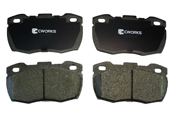 Комплект тормозных колодок, дисковый тормоз CWORKS C11CR0047