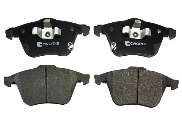 Комплект тормозных колодок, дисковый тормоз CWORKS C11CR0048