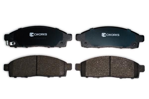 Комплект тормозных колодок, дисковый тормоз CWORKS C11CR0053