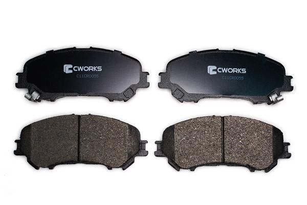 Комплект тормозных колодок, дисковый тормоз CWORKS C11CR0055