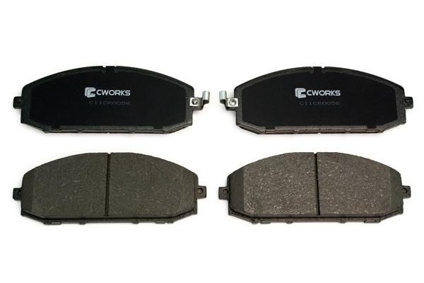 Комплект тормозных колодок, дисковый тормоз CWORKS C11CR0056
