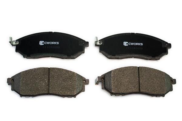 Комплект тормозных колодок, дисковый тормоз CWORKS C11CR0058