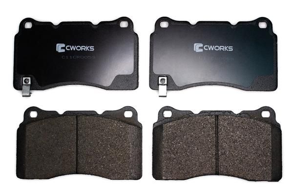 Комплект тормозных колодок, дисковый тормоз CWORKS C11CR0059