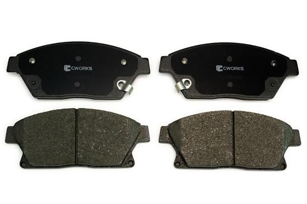 Комплект тормозных колодок, дисковый тормоз CWORKS C11CR0063