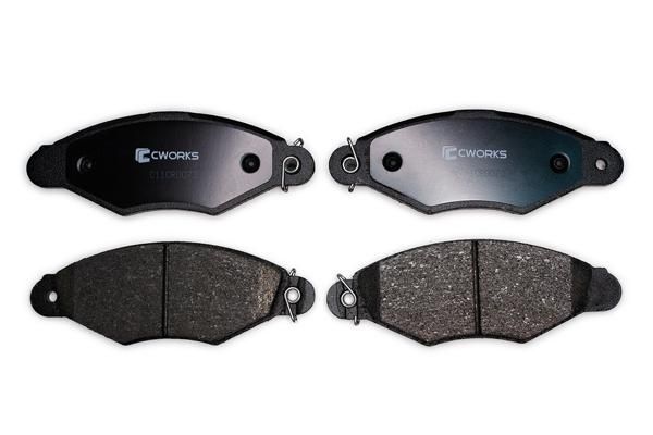 Комплект тормозных колодок, дисковый тормоз CWORKS C11CR0072