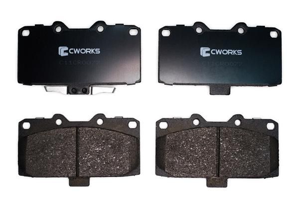 Комплект тормозных колодок, дисковый тормоз CWORKS C11CR0077
