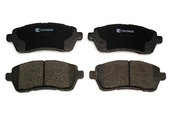 Комплект тормозных колодок, дисковый тормоз CWORKS C11CR0080