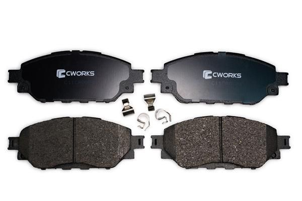 Комплект тормозных колодок, дисковый тормоз CWORKS C11CR0084