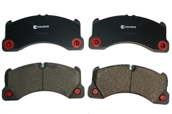 Комплект тормозных колодок, дисковый тормоз CWORKS C11CR0087