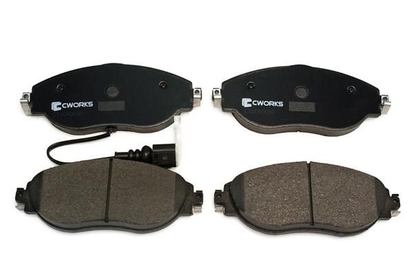 Комплект тормозных колодок, дисковый тормоз CWORKS C11CR0090