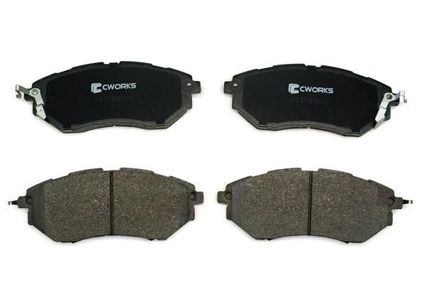 Комплект тормозных колодок, дисковый тормоз CWORKS C11CR0091