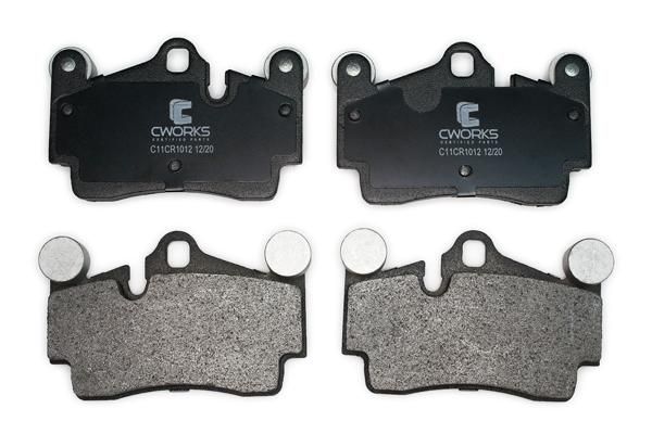 Комплект тормозных колодок, дисковый тормоз CWORKS C11CR1012