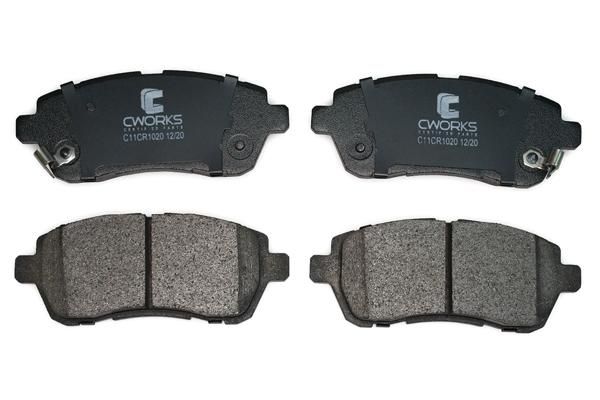 Комплект тормозных колодок, дисковый тормоз CWORKS C11CR1020