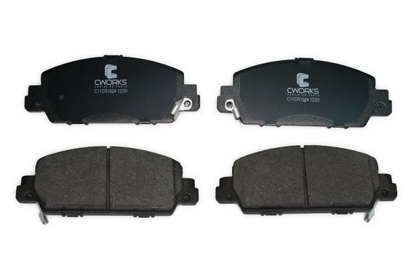 Комплект тормозных колодок, дисковый тормоз CWORKS C11CR1024