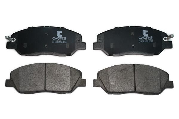 Комплект тормозных колодок, дисковый тормоз CWORKS C11CR1029