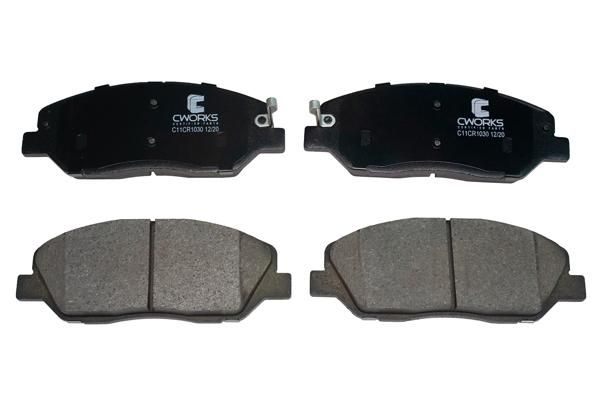 Комплект тормозных колодок, дисковый тормоз CWORKS C11CR1030