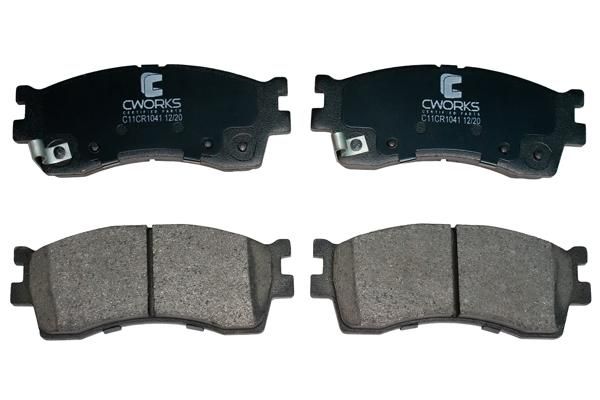 Комплект тормозных колодок, дисковый тормоз CWORKS C11CR1041