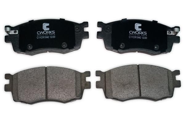 Комплект тормозных колодок, дисковый тормоз CWORKS C11CR1042