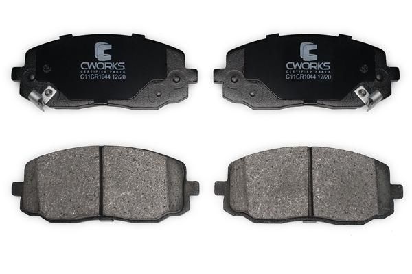 Комплект тормозных колодок, дисковый тормоз CWORKS C11CR1044