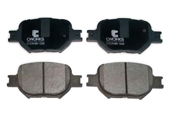 Комплект тормозных колодок, дисковый тормоз CWORKS C11CR1061
