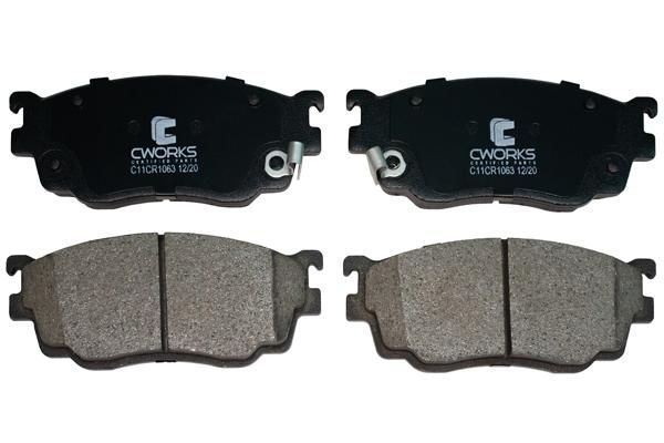 Комплект тормозных колодок, дисковый тормоз CWORKS C11CR1063