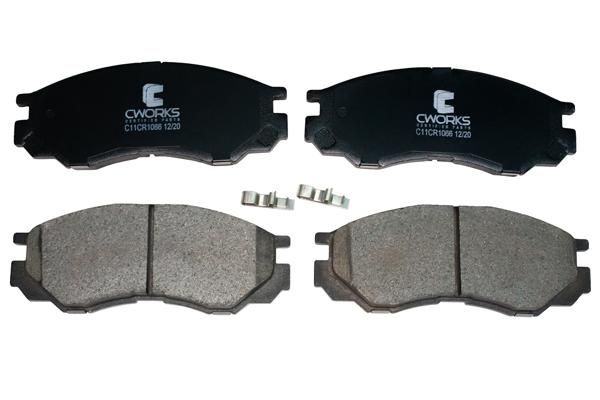 Комплект тормозных колодок, дисковый тормоз CWORKS C11CR1066