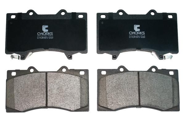Комплект тормозных колодок, дисковый тормоз CWORKS C11CR1073