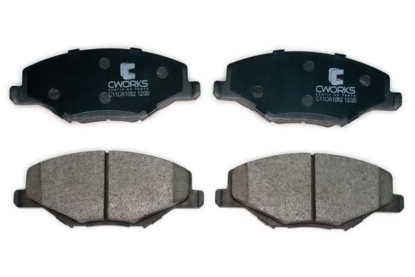 Комплект тормозных колодок, дисковый тормоз CWORKS C11CR1082