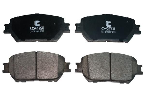 Комплект тормозных колодок, дисковый тормоз CWORKS C11CR1089