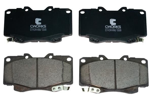Комплект тормозных колодок, дисковый тормоз CWORKS C11CR1092