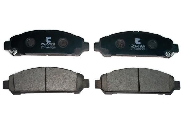 Комплект тормозных колодок, дисковый тормоз CWORKS C11CR1096