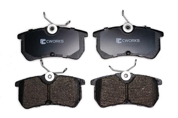Комплект тормозных колодок, дисковый тормоз CWORKS C12CR0027