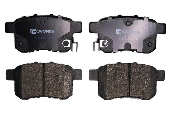 Комплект тормозных колодок, дисковый тормоз CWORKS C12CR0031