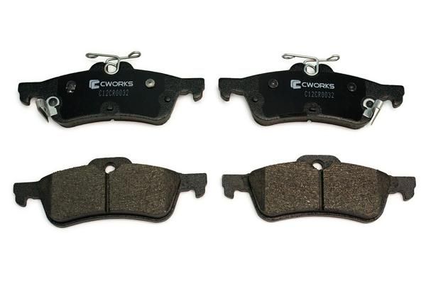 Комплект тормозных колодок, дисковый тормоз CWORKS C12CR0032