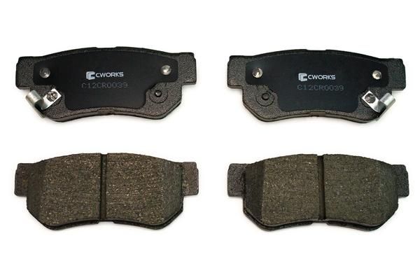 Комплект тормозных колодок, дисковый тормоз CWORKS C12CR0039