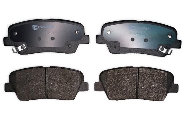 Комплект тормозных колодок, дисковый тормоз CWORKS C12CR0040