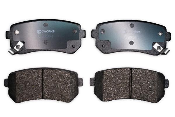 Комплект тормозных колодок, дисковый тормоз CWORKS C12CR0041