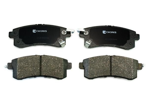 Комплект тормозных колодок, дисковый тормоз CWORKS C12CR0044