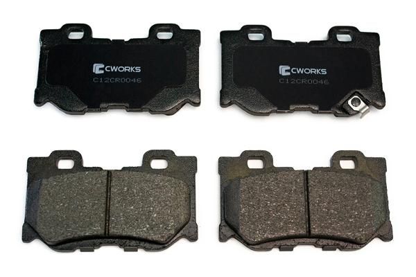 Комплект тормозных колодок, дисковый тормоз CWORKS C12CR0046