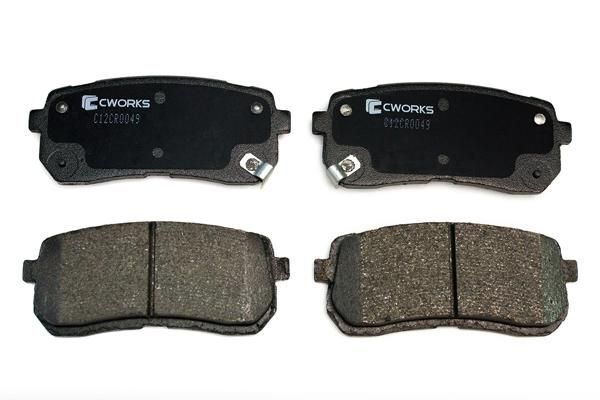 Комплект тормозных колодок, дисковый тормоз CWORKS C12CR0049