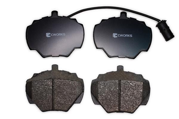 Комплект тормозных колодок, дисковый тормоз CWORKS C12CR0053