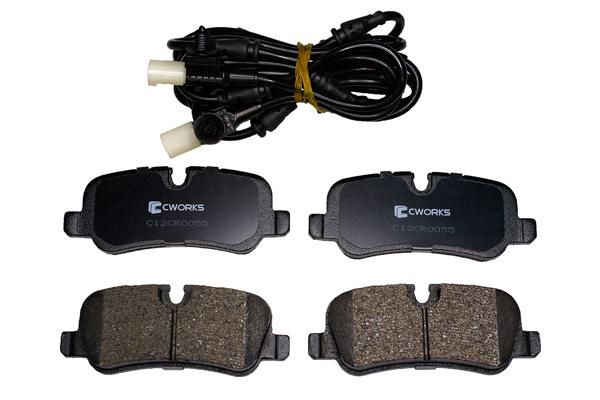 Комплект тормозных колодок, дисковый тормоз CWORKS C12CR0055