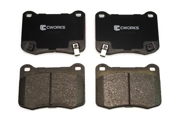 Комплект тормозных колодок, дисковый тормоз CWORKS C12CR0057